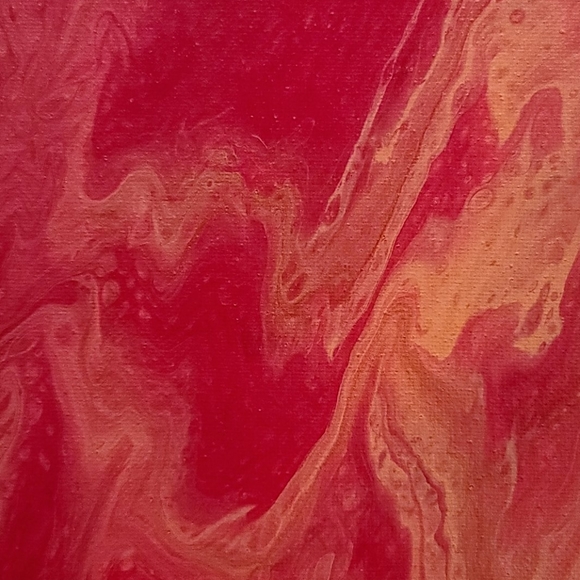 12" x 16" HAND MADE PAINT POUR - Picture 2 of 4